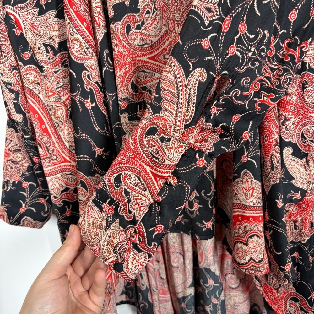 Free People Field of Butterflies Tunic Size Medium - Picture 8 of 9